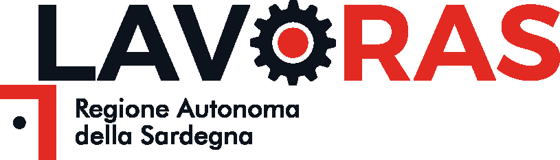 L'immagine mostra il logo di Lavoras della Regione Autonoma della Sardegna