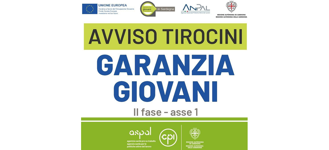 Locandina Avviso tirocini di Garanzia Giovani - II Fase -asse 1